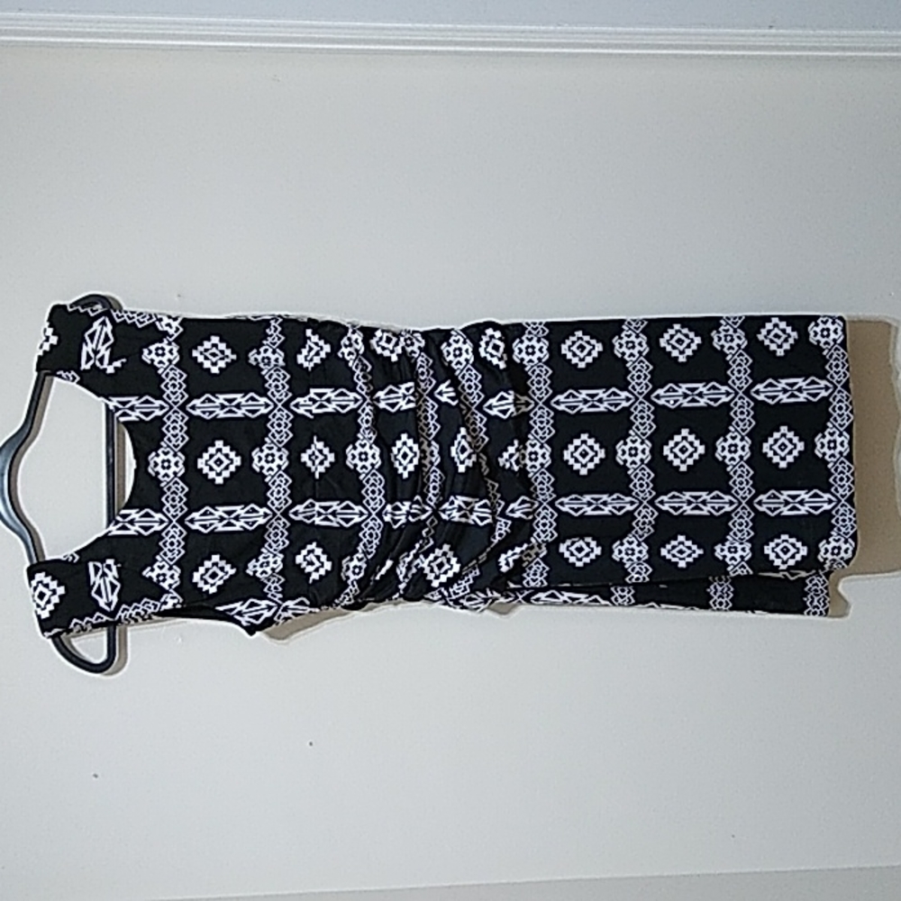 INC Internationsl Concepts Women's Black And White Dress
